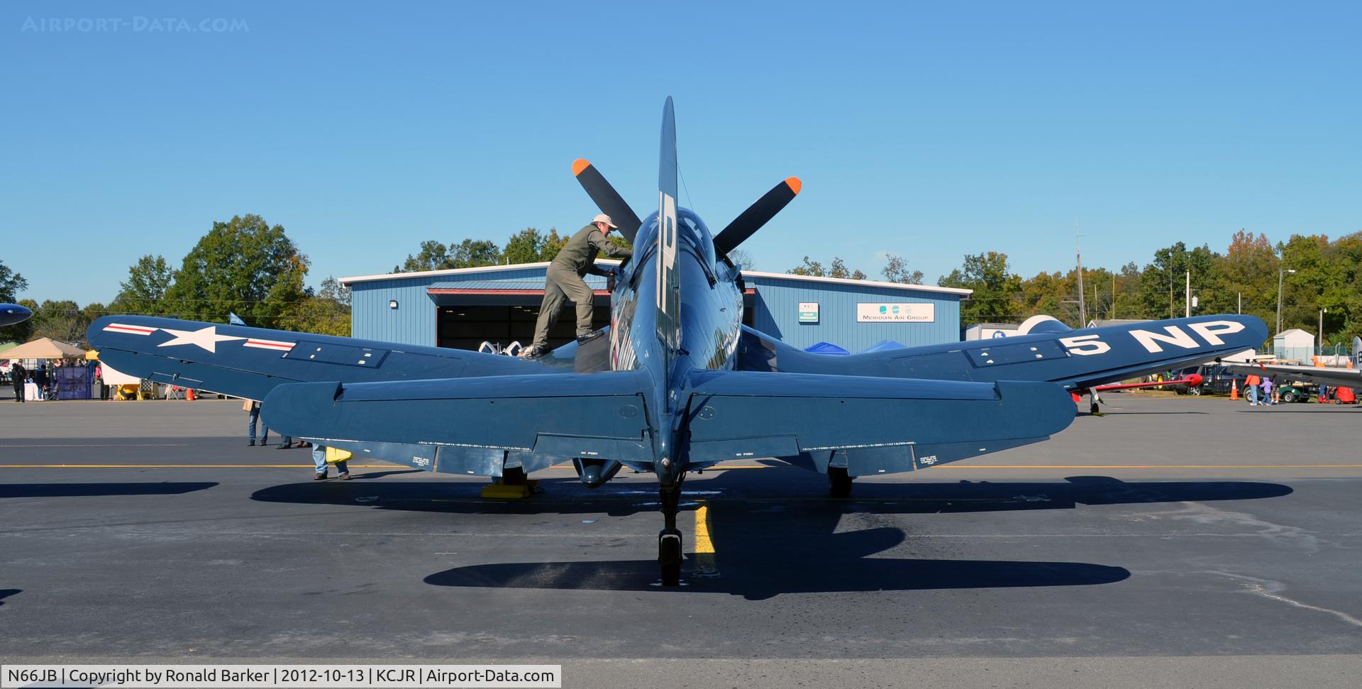 N66JB, 1949 North American T-6G Texan C/N 168-19, Culpeper Air Fest 2012