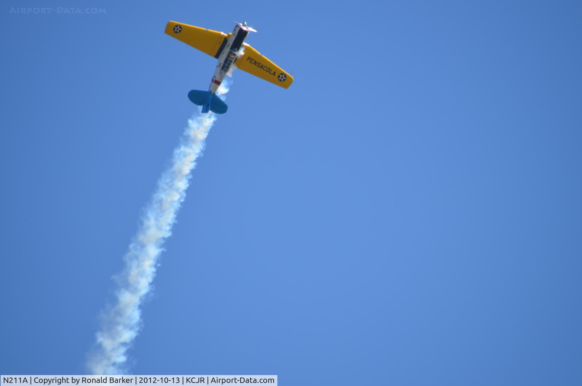 N211A, 1958 North American SNJ-6 Texan C/N 121-42318, Air show - Culpeper Air Fest 2012