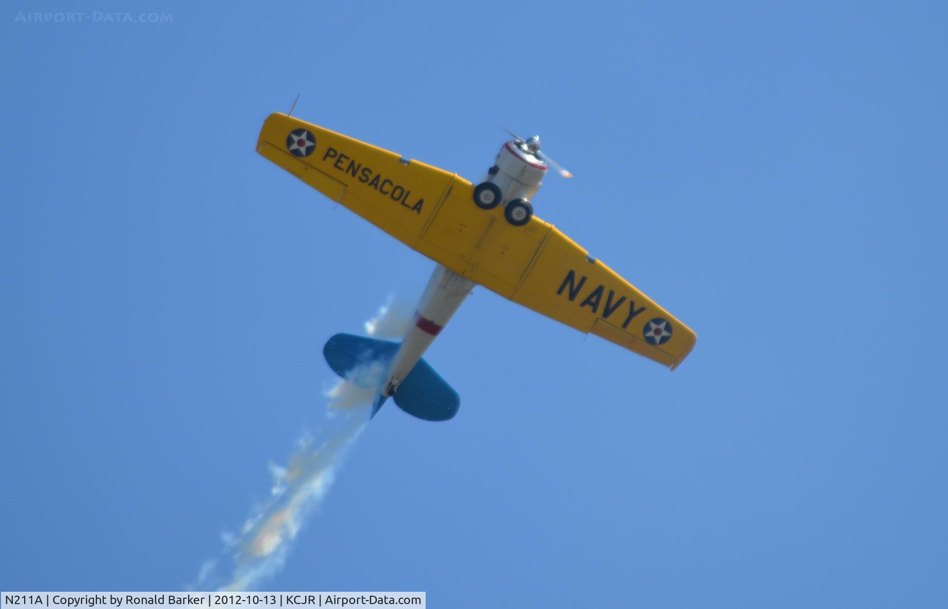 N211A, 1958 North American SNJ-6 Texan C/N 121-42318, Air Show - Culpeper Air Fest 2012
