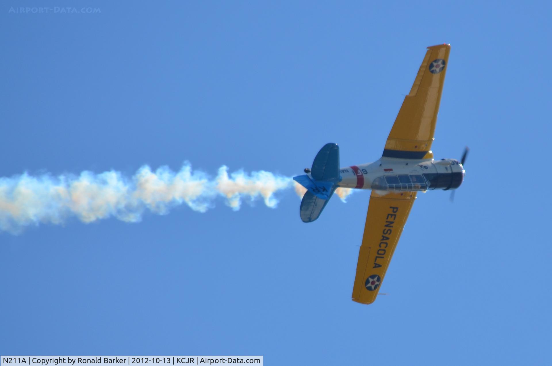 N211A, 1958 North American SNJ-6 Texan C/N 121-42318, Air show - Culpeper Air Fest 2012