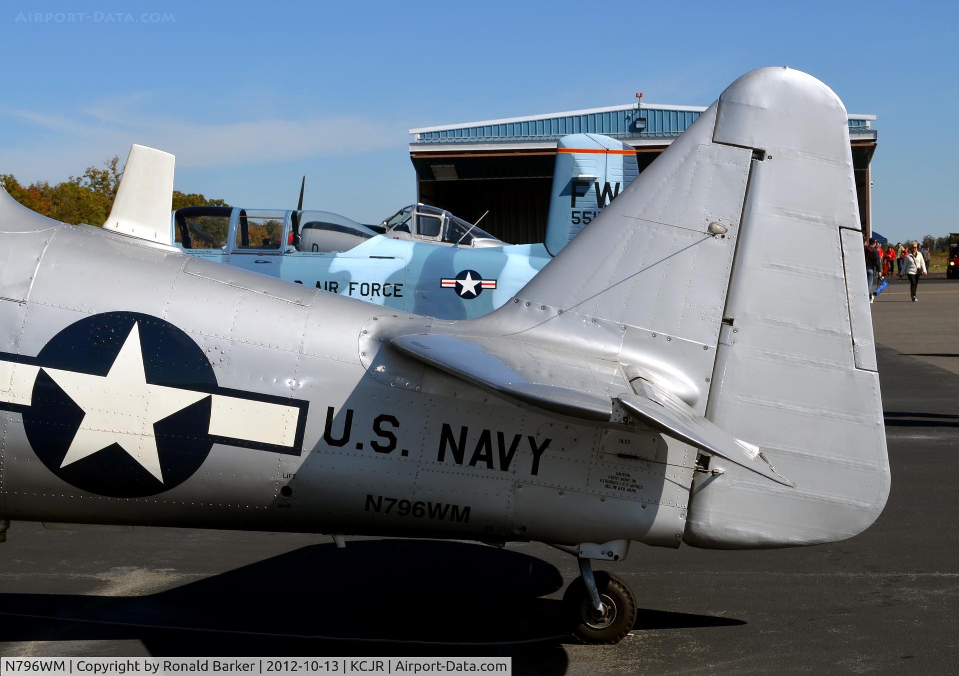 N796WM, 1943 North American AT-6D Texan C/N 88-15328, Culpeper Air Fest 2012