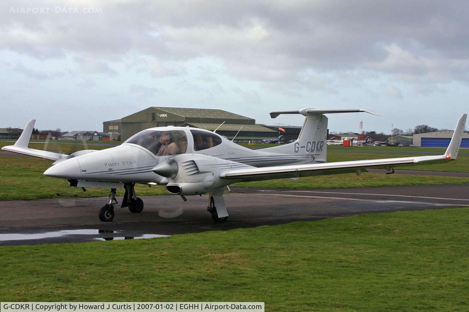 G-CDKR, 2005 Diamond DA-42 Twin Star C/N 42.029, Privately owned