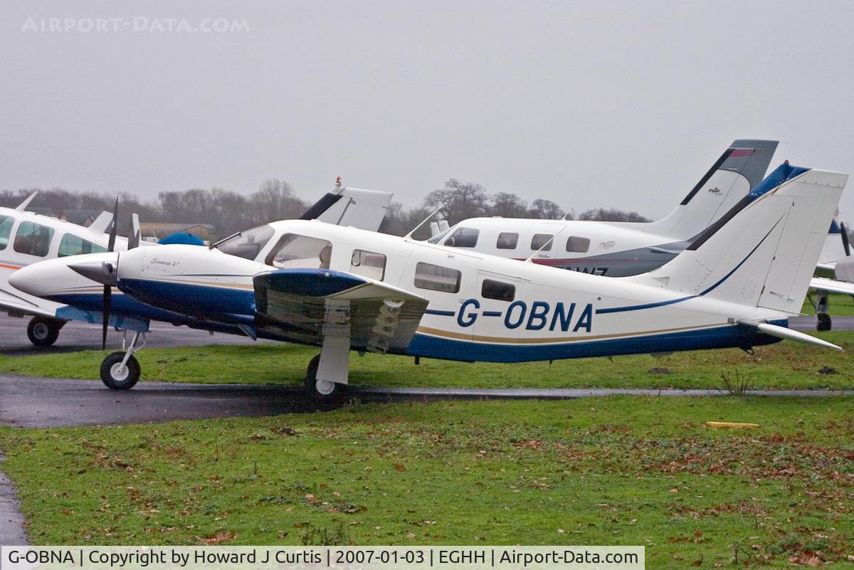 G-OBNA, 1997 Piper PA-34-220T Seneca V C/N 34-49002, Privately owned.