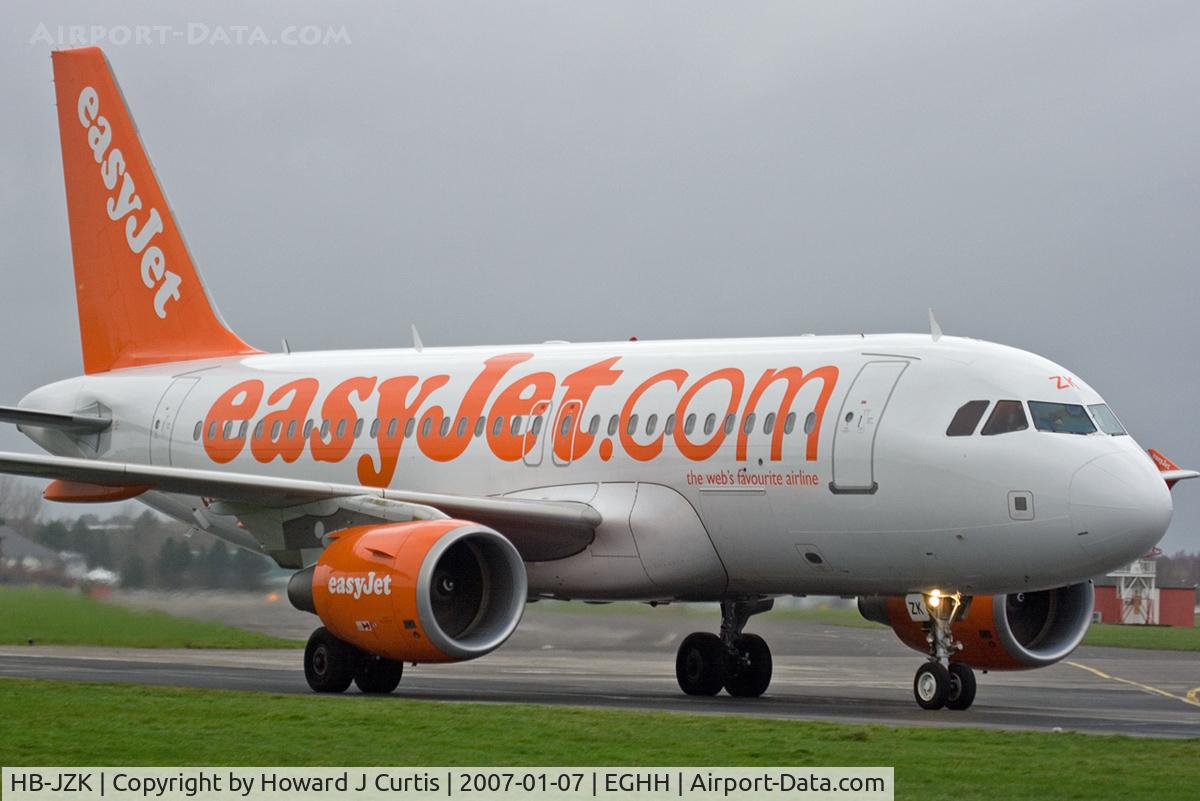 HB-JZK, 2004 Airbus A319-111 C/N 2319, easyJet Switzerland
