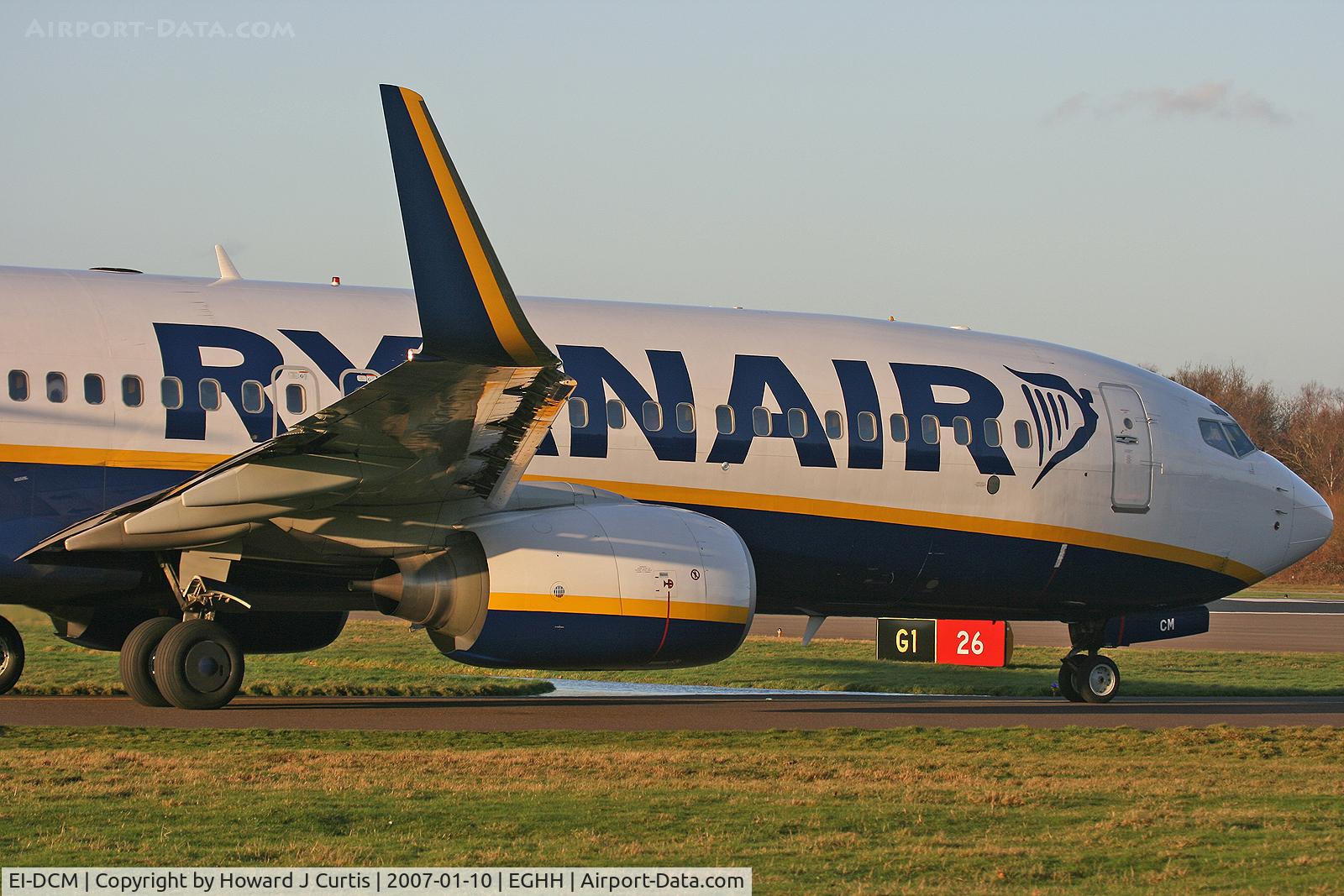EI-DCM, 2004 Boeing 737-8AS C/N 33807, Ryanair