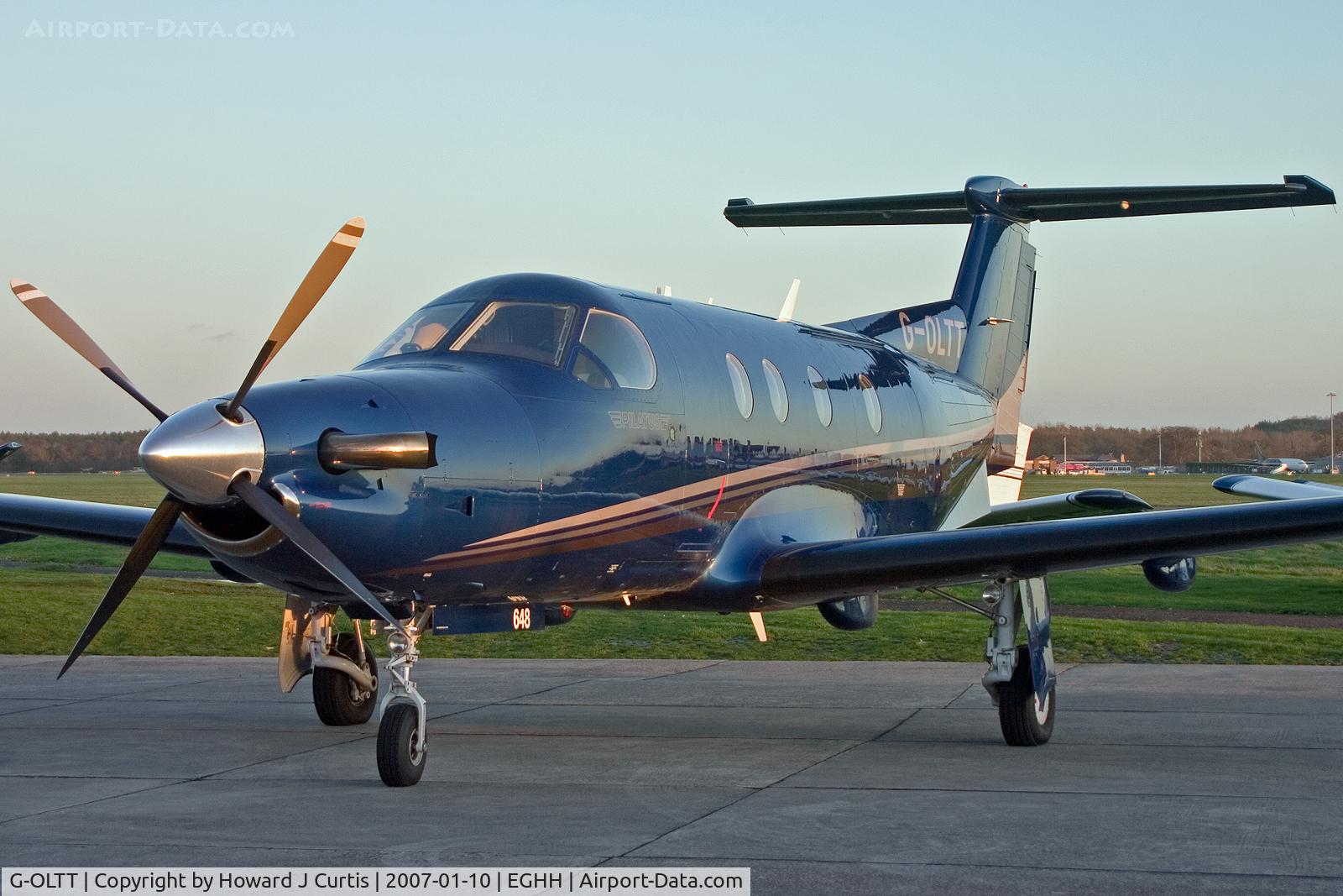 G-OLTT, 2005 Pilatus PC-12/45 C/N 648, Privately owned.