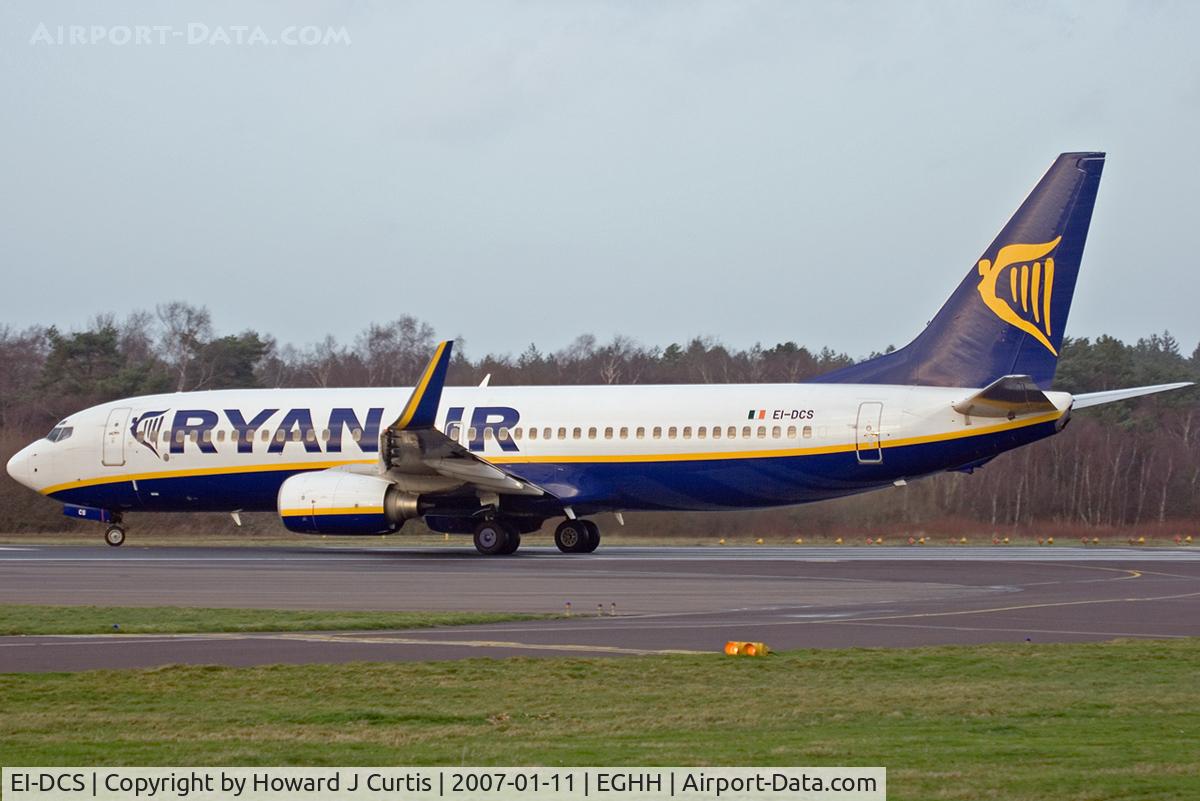 EI-DCS, 2004 Boeing 737-8AS C/N 33812, Ryanair