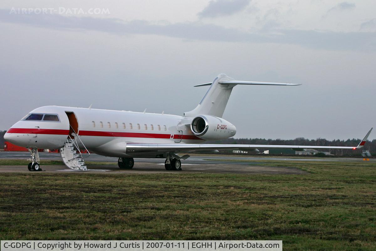 C-GDPG, 2005 Bombardier BD-700-1A11 Global 5000 C/N 9178, Corporate