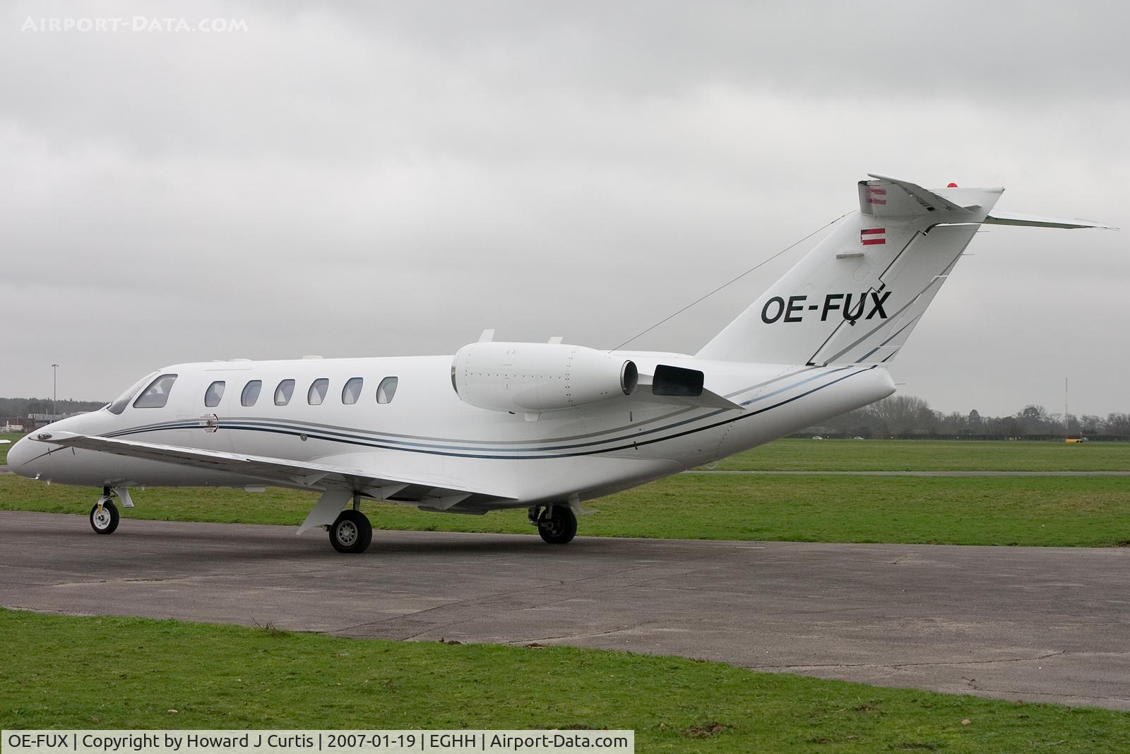 OE-FUX, 2002 Cessna 525A CitationJet CJ2 C/N 525A-0106, Corporate