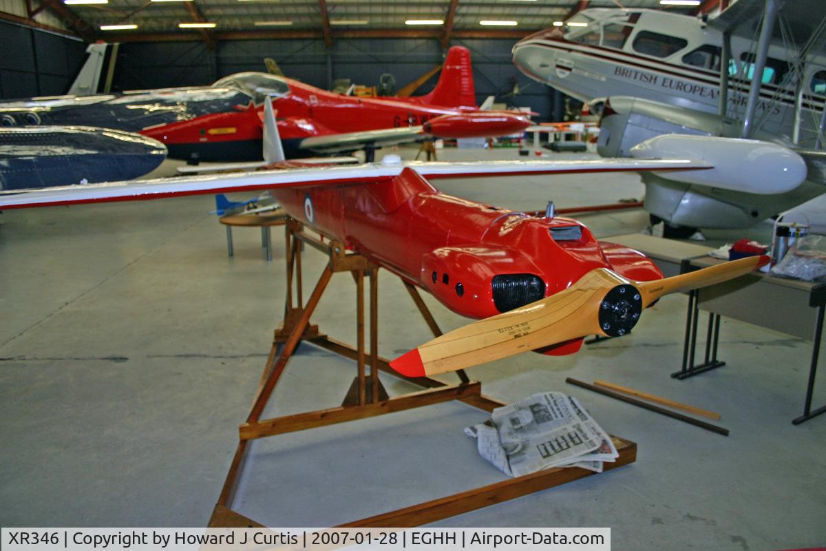 XR346, Northrop Shelduck C/N Not found XR346, Bournemouth Aviation Museum
