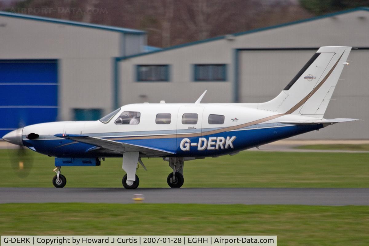 G-DERK, Piper PA-46-500TP Malibu Meridian C/N 4697152, Privately owned.