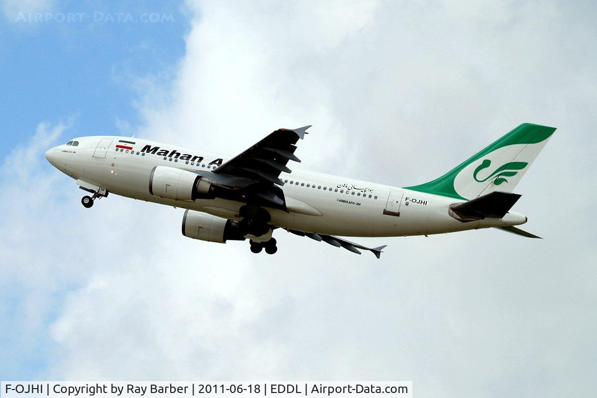 F-OJHI, 1990 Airbus A310-304 C/N 537, Airbus A310-304 [537] (Mahan Air) Dusseldorf~D 18/06/2011