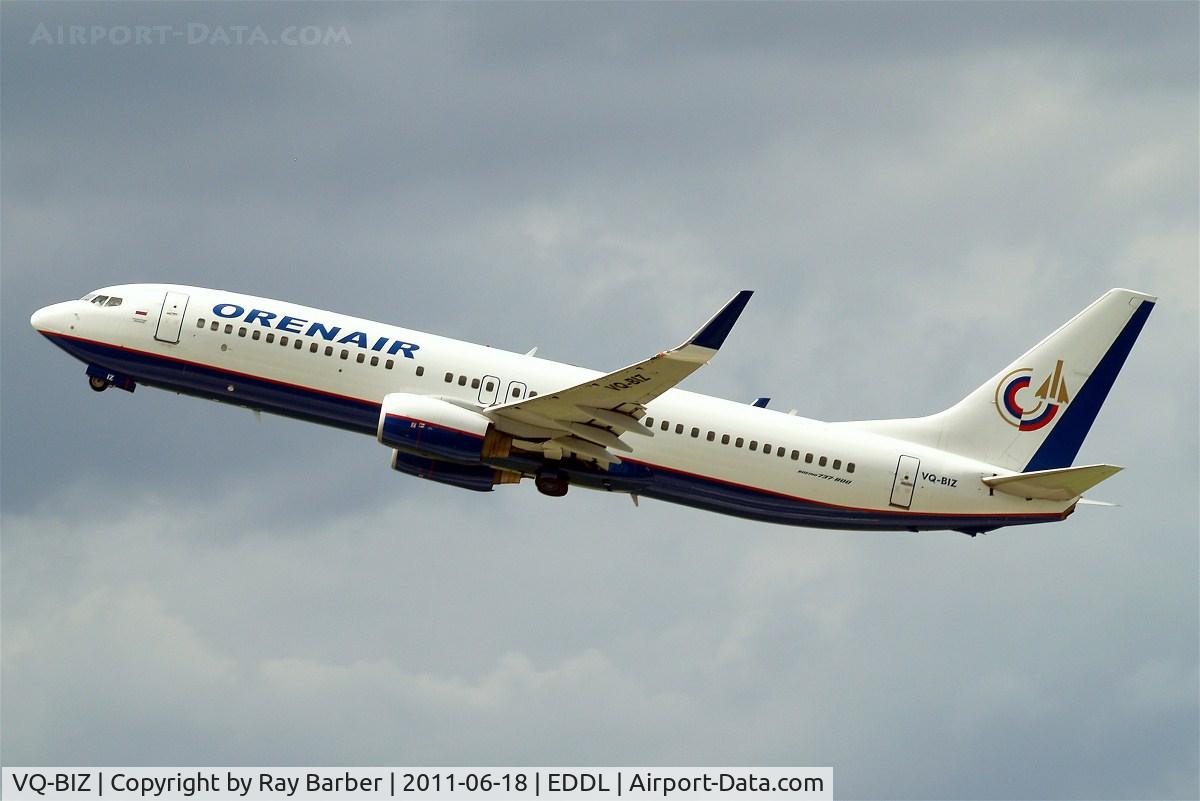 VQ-BIZ, 2001 Boeing 737-86N C/N 28645, Boeing 737-86N [28645] (Orenair) Dusseldorf~D 18/06/2011