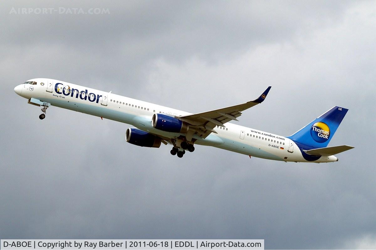 D-ABOE, 1999 Boeing 757-330 C/N 29012, Boeing 757-330 [29012] (Condor) Dusseldorf~D 18/06/2011