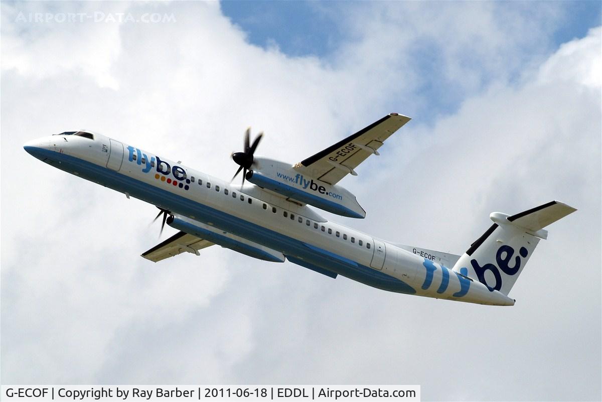 G-ECOF, 2008 De Havilland Canada DHC-8-402Q Dash 8 C/N 4216, DHC-8Q-402 [4216] (Flybe) Dusseldorf~D 18/06/2011