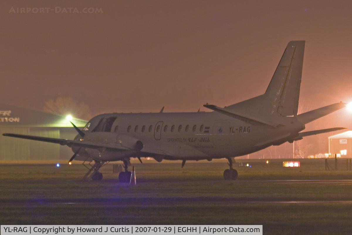YL-RAG, 1986 Saab SF340A(F) C/N 340A-052, RAF Avia
