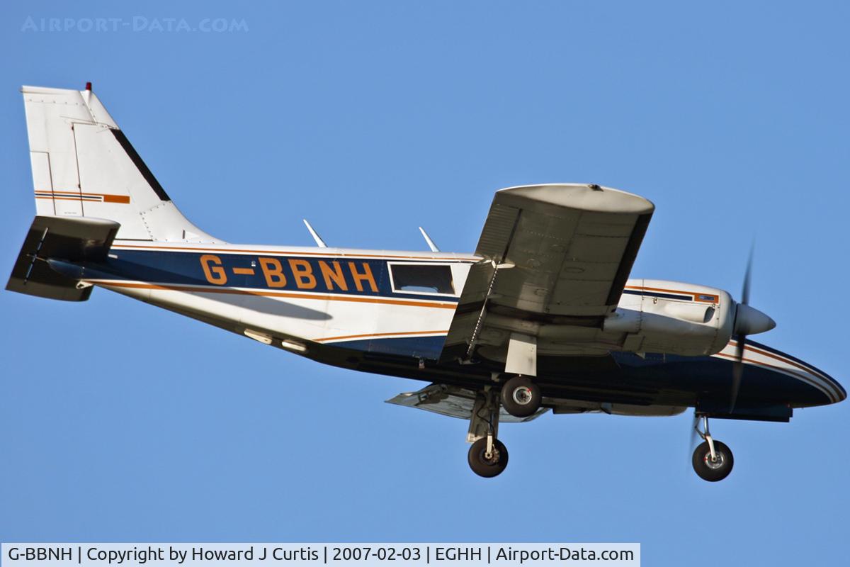 G-BBNH, 1973 Piper PA-34-200 Seneca C/N 34-7350339, Privately owned.
