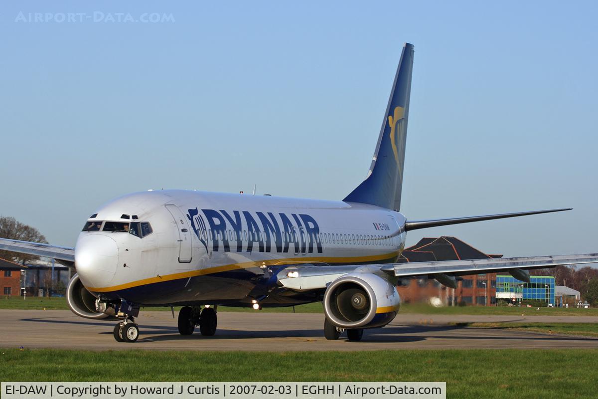 EI-DAW, 2003 Boeing 737-8AS C/N 33556, Ryanair