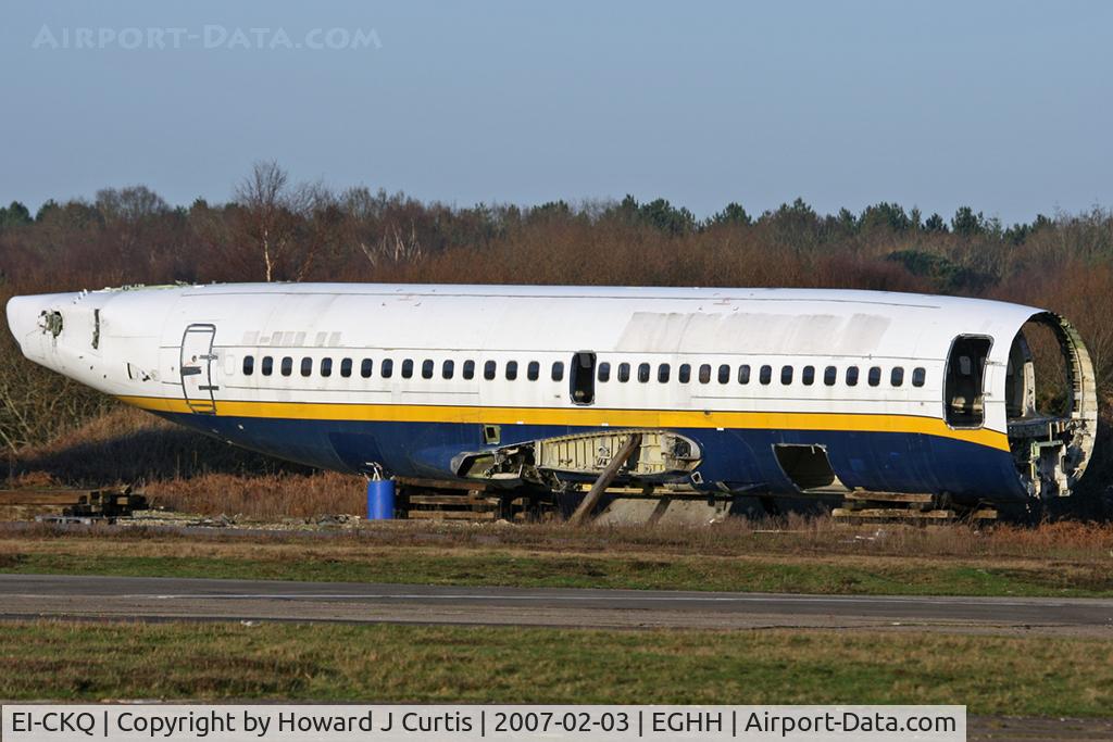 EI-CKQ, 1982 Boeing 737-2K2 C/N 22906, Ex Ryanair, starting to look a bit worn out.