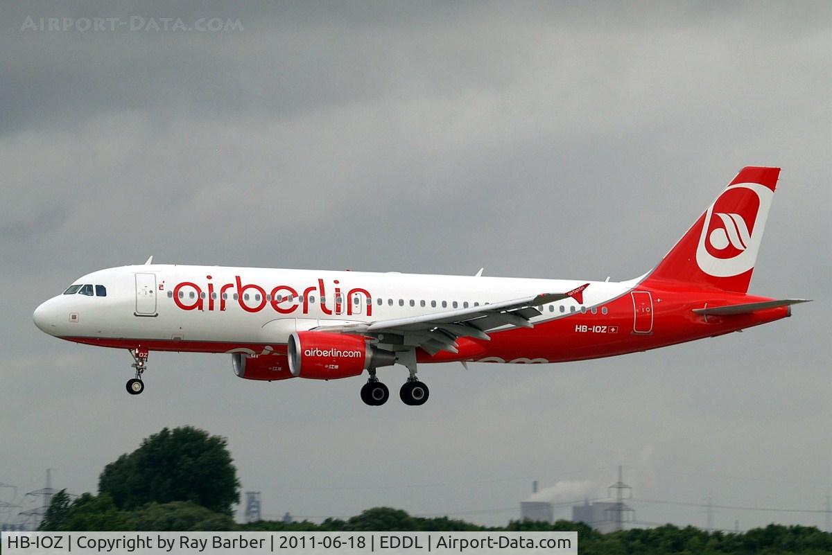 HB-IOZ, 2010 Airbus A320-214 C/N 4294, Airbus A320-214 [4294] (Air Berlin/Belair) Dusseldorf~D 18/06/2011