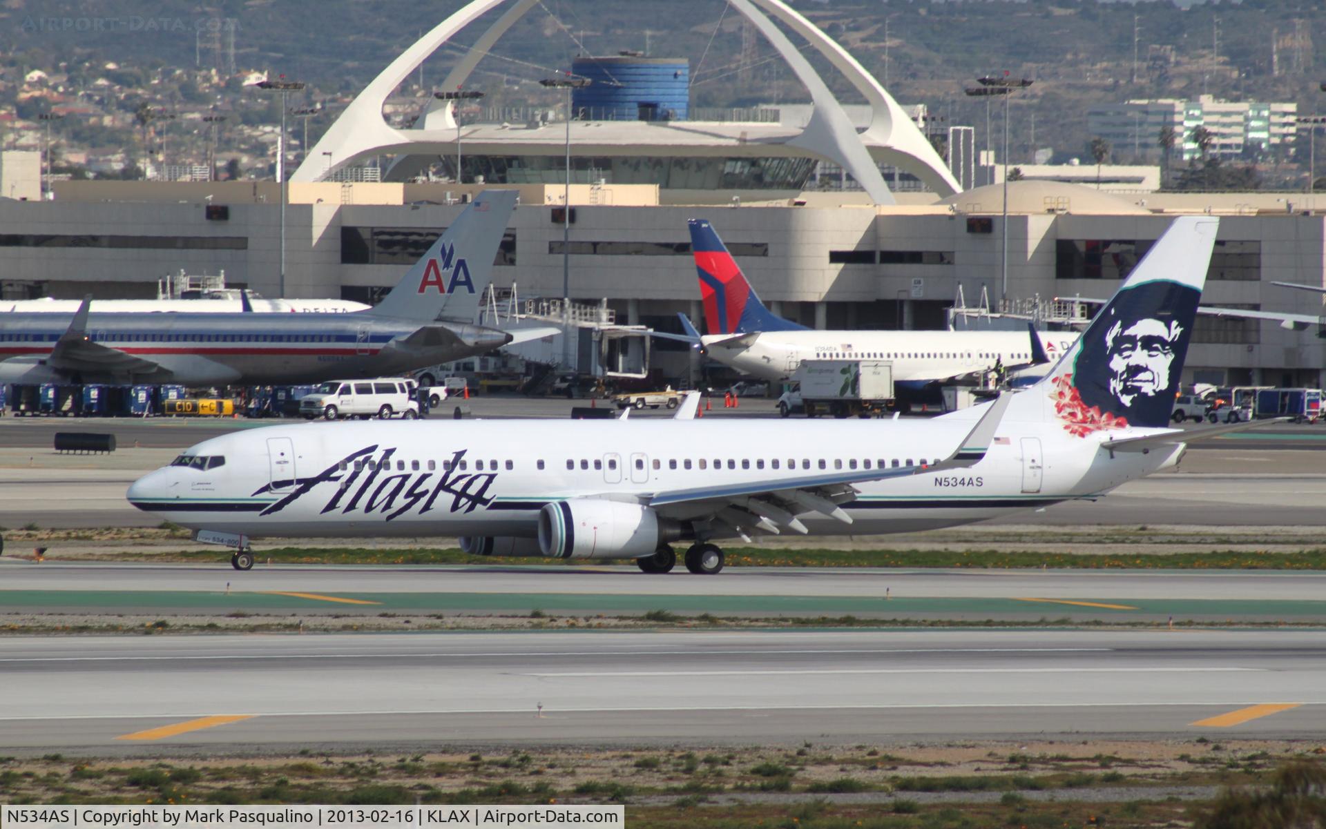 N534AS, 2011 Boeing 737-890 C/N 35202, Boeing 737-800