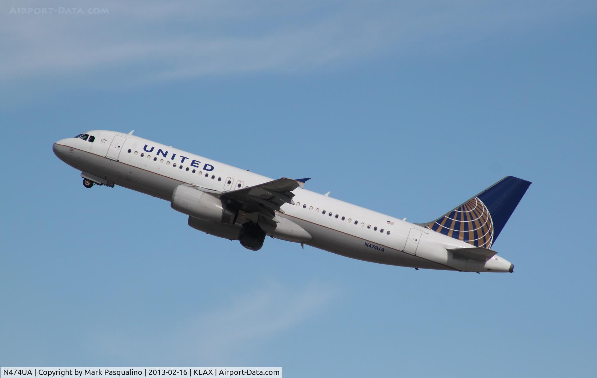 N474UA, 2001 Airbus A320-232 C/N 1475, Airbus A320