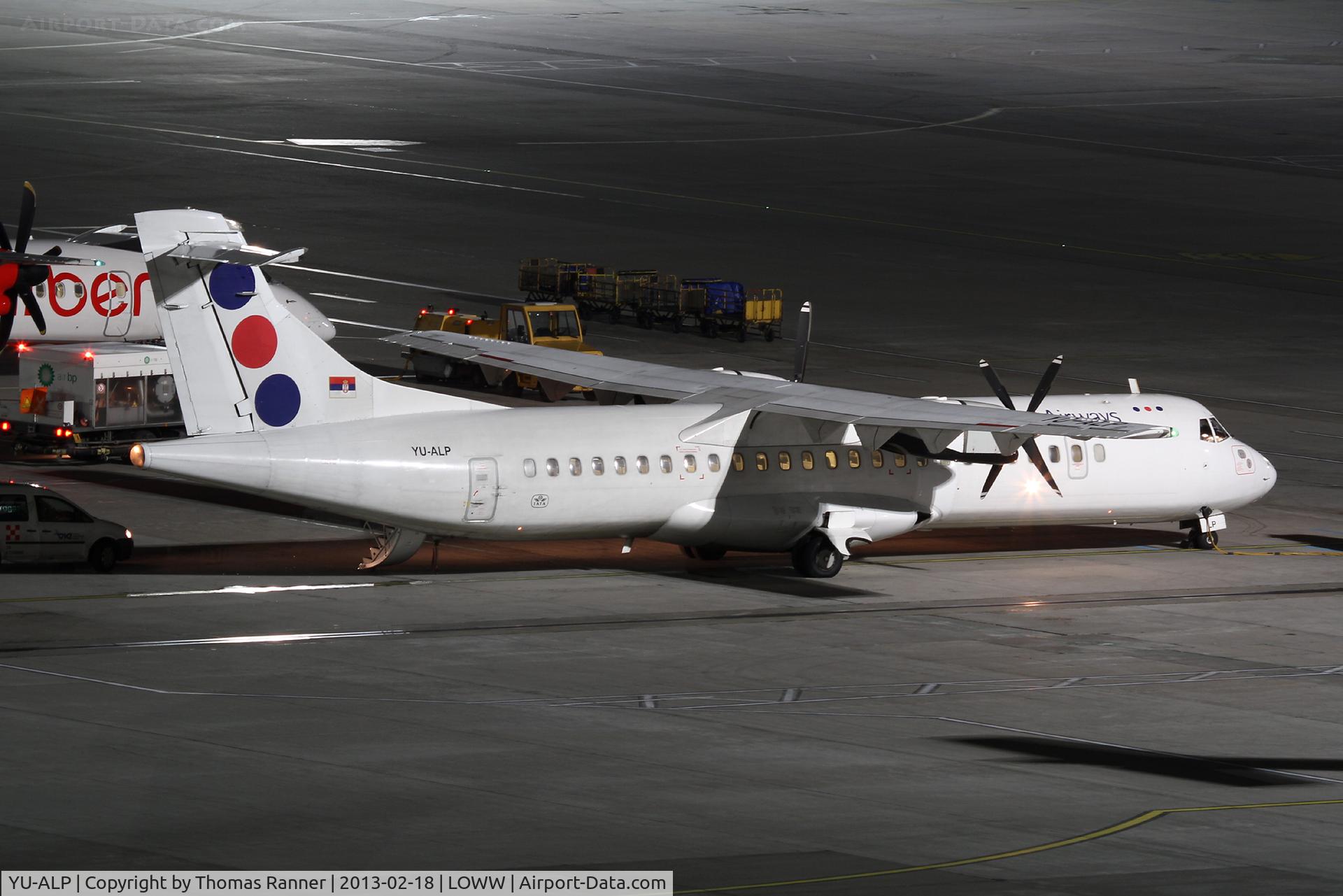 YU-ALP, 1990 ATR 72-202 C/N 189, JAT Airways ATR-72
