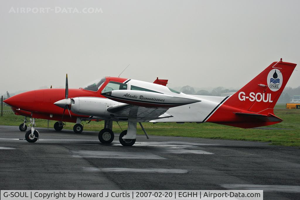 G-SOUL, 1975 Cessna 310R C/N 310R-0140, Atlantic Reconnaissance/Oil Spill Response