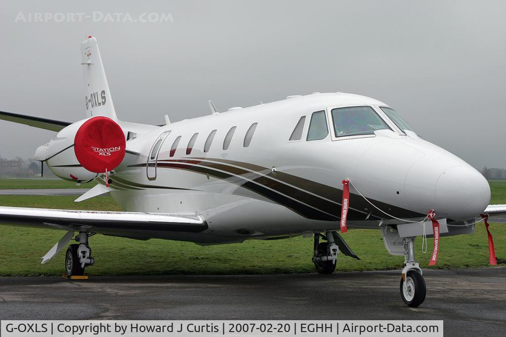 G-OXLS, 2007 Cessna 560XL Citation Excel C/N 560-5675, Corporate.
