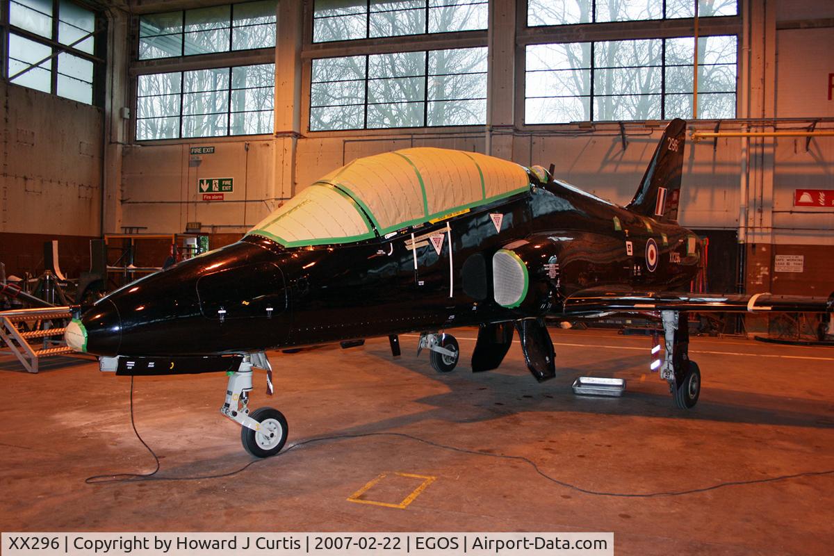 XX296, 1979 Hawker Siddeley Hawk T.1A C/N 125/312121, Royal Air Force, in store