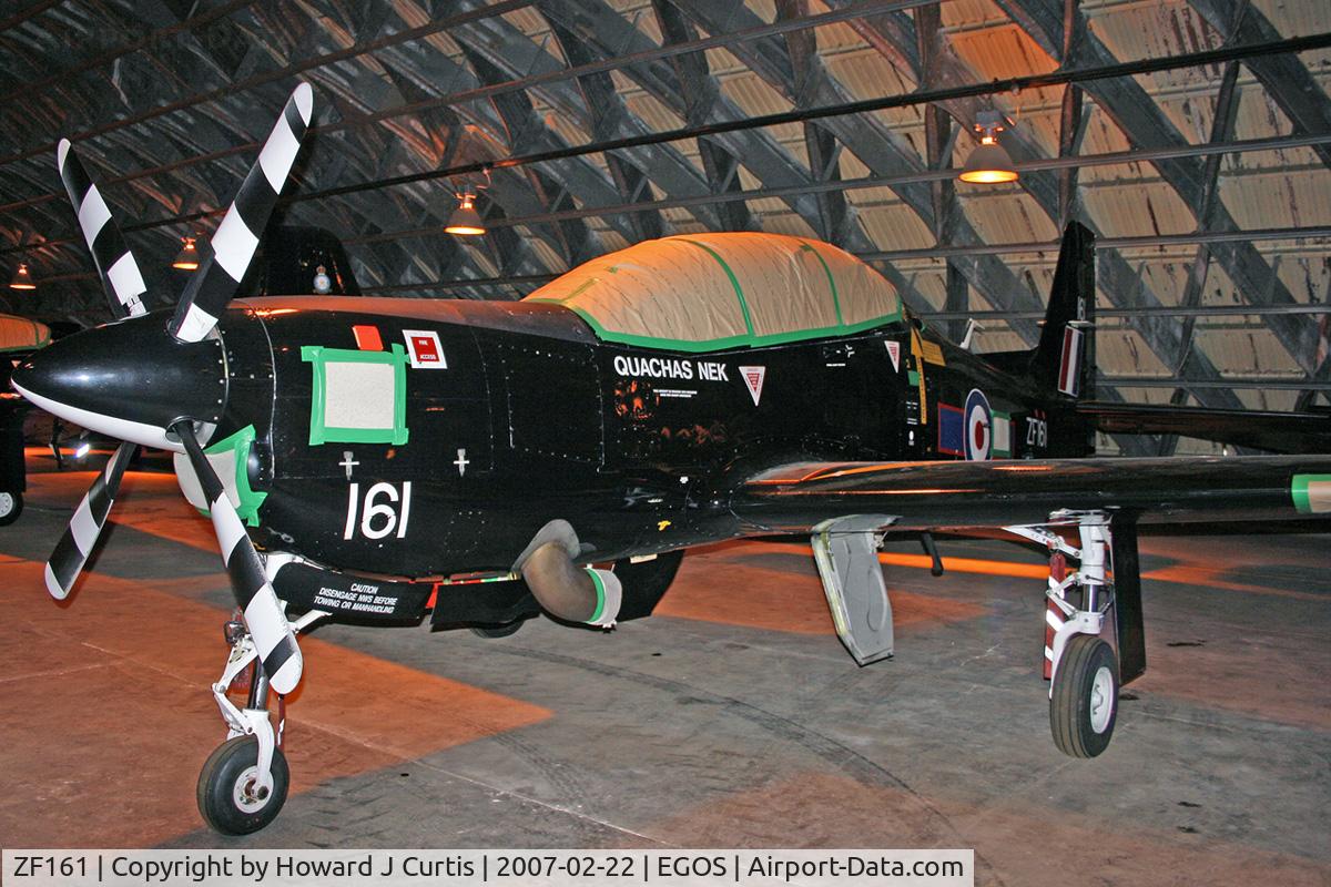 ZF161, 1988 Short S-312 Tucano T1 C/N S013/T13, Royal Air Force, in store