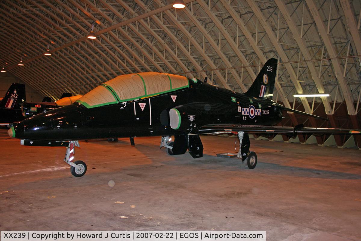 XX239, 1978 Hawker Siddeley Hawk T.1W C/N 075/312075, Royal Air Force, in store