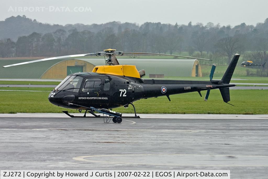 ZJ272, 1997 Eurocopter AS-350BB Squirrel HT1 Ecureuil C/N 3005, Defence Helicopter Flying School.