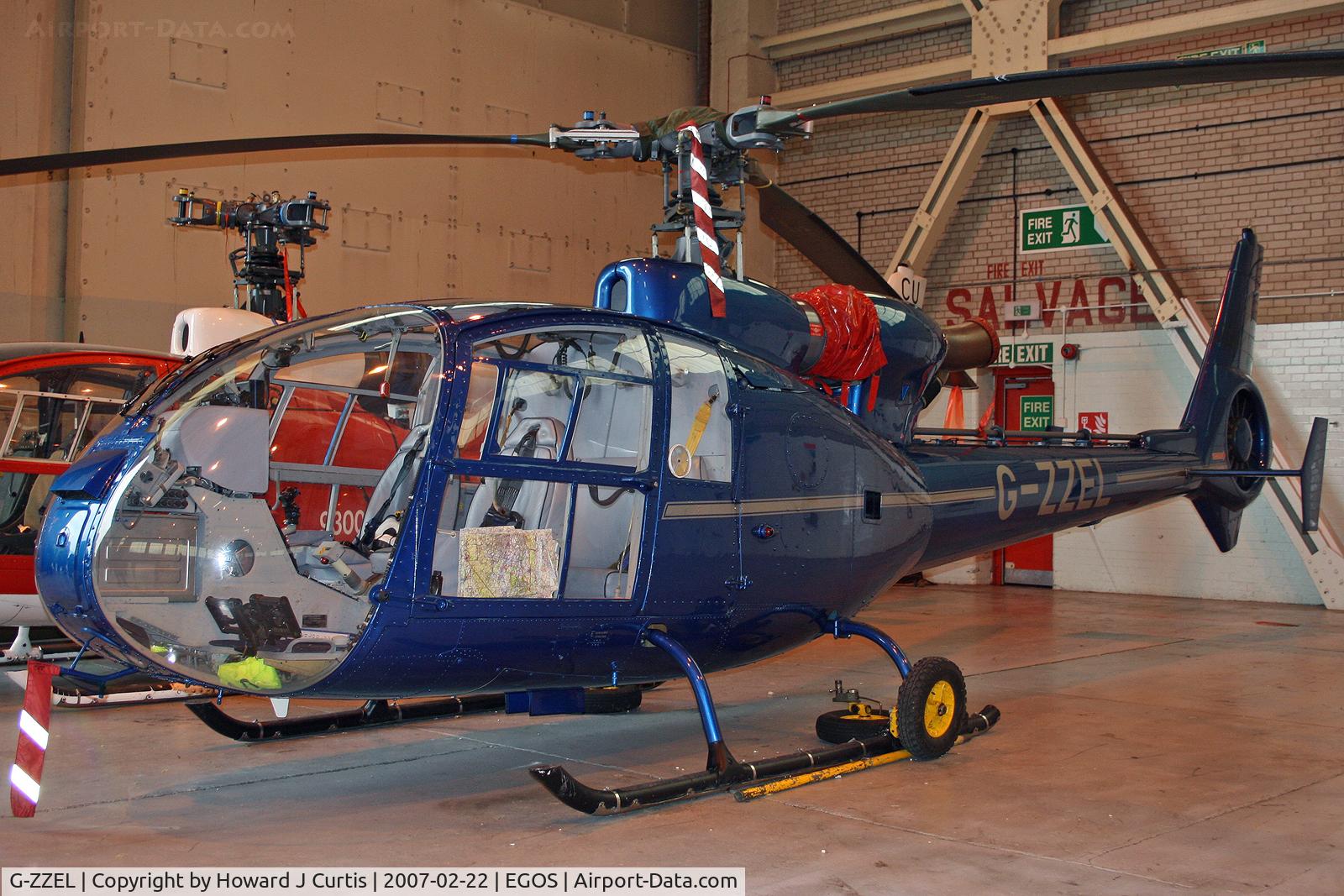 G-ZZEL, 1973 Westland SA-341B Gazelle AH1 C/N WA1152, Privately owned.
