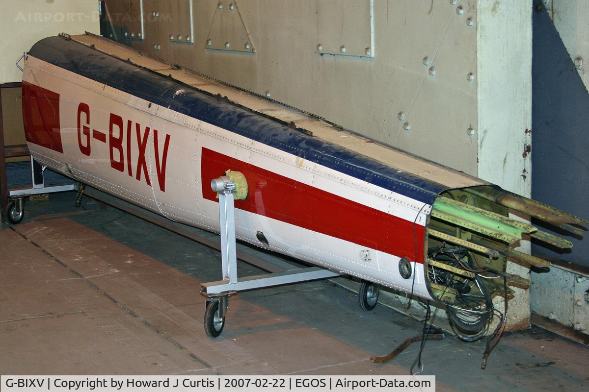 G-BIXV, 1978 Bell 212 C/N 30870, Tail assembly only!