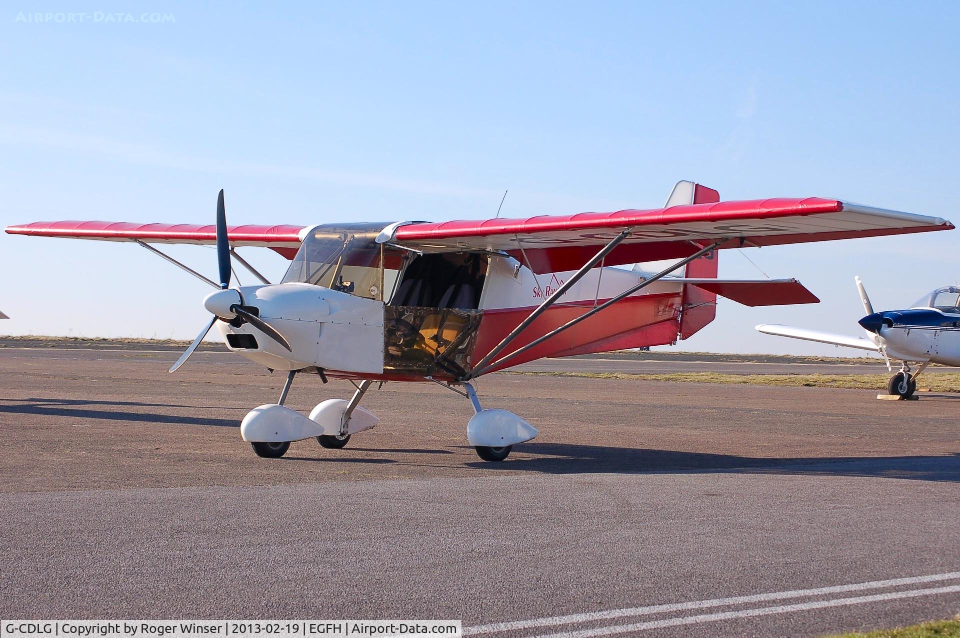 G-CDLG, 2005 Best Off Skyranger 912(2) C/N BMAA/HB/387, Visiting Sky Ranger.