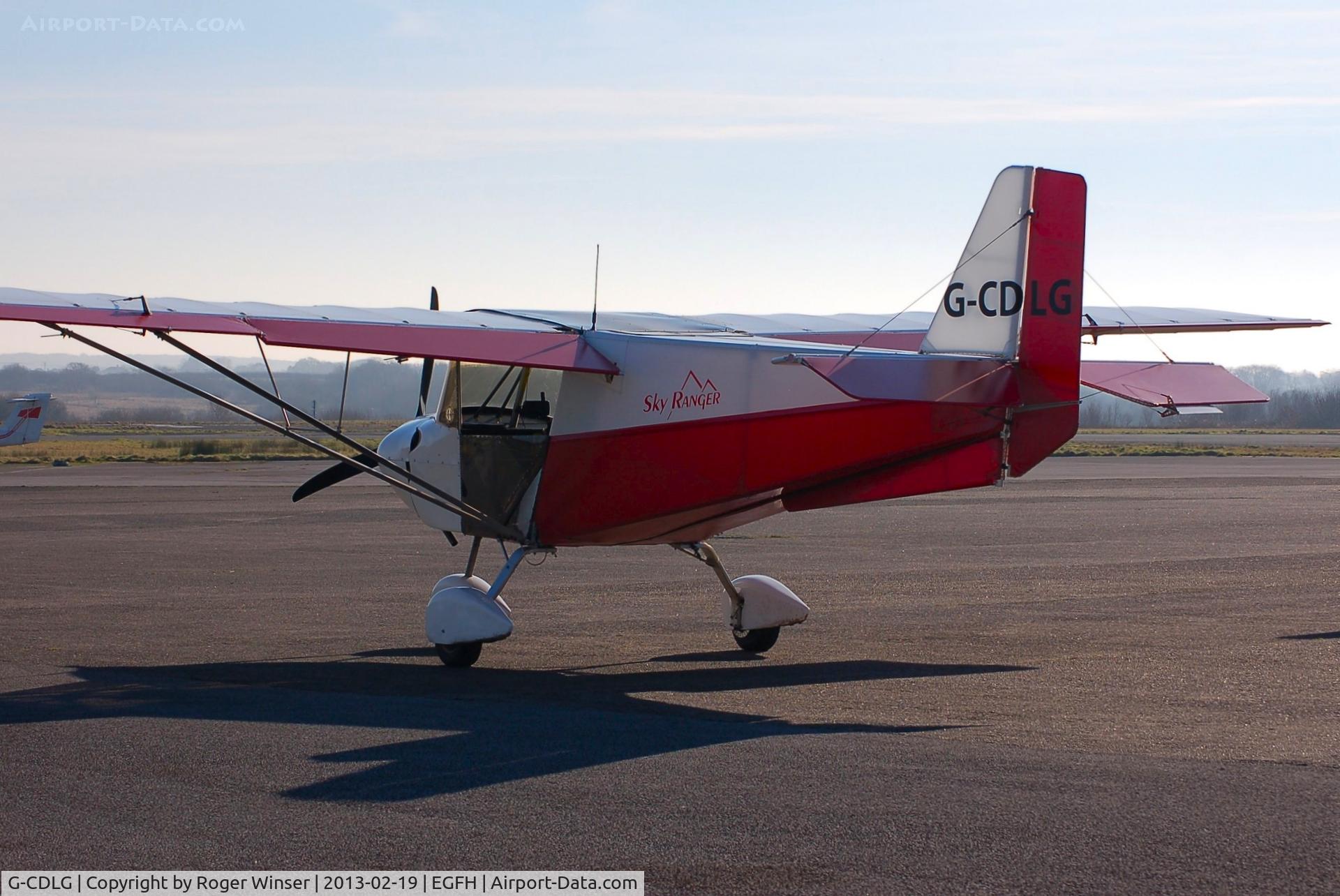 G-CDLG, 2005 Best Off Skyranger 912(2) C/N BMAA/HB/387, Visiting Sky Ranger.