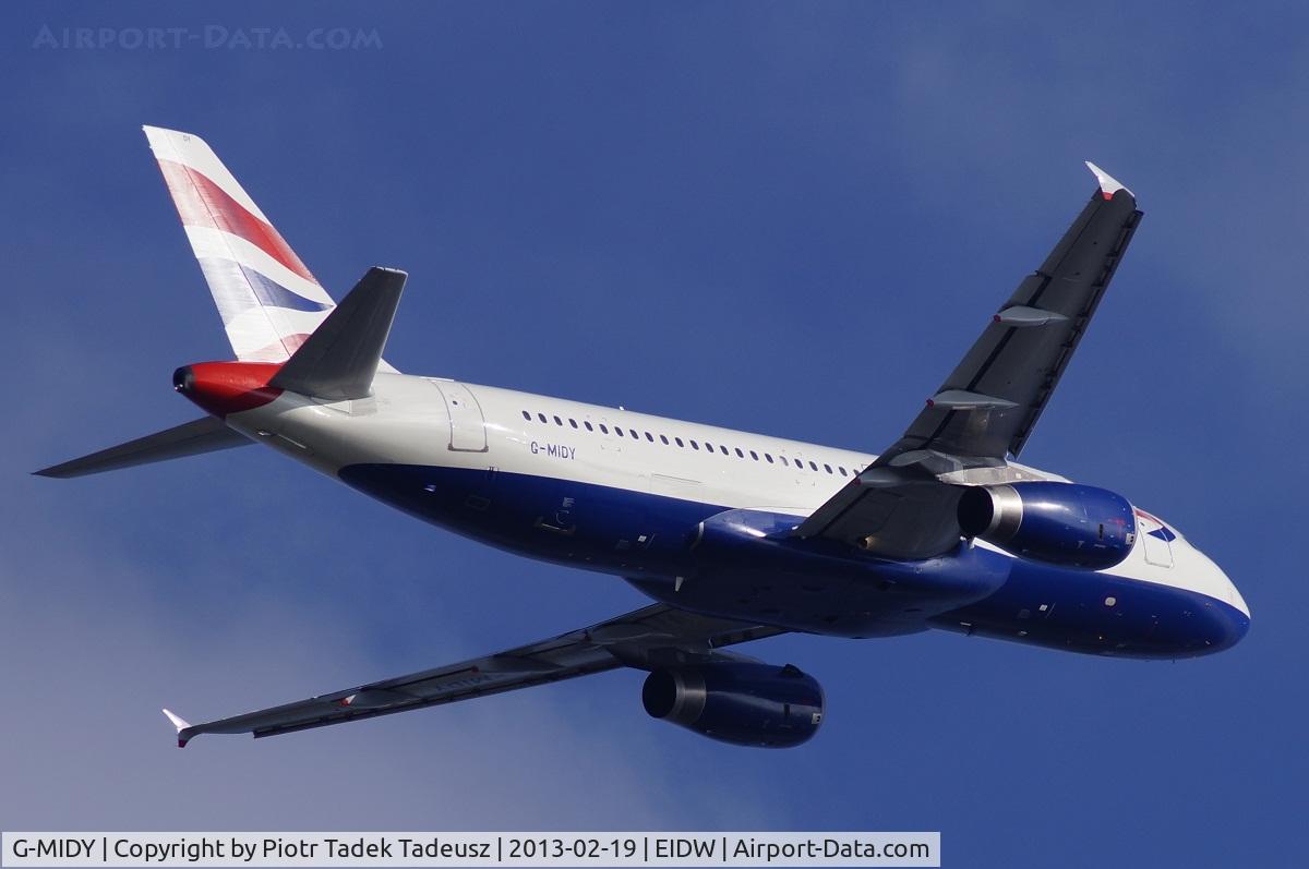G-MIDY, 1999 Airbus A320-232 C/N 1014, Dublin