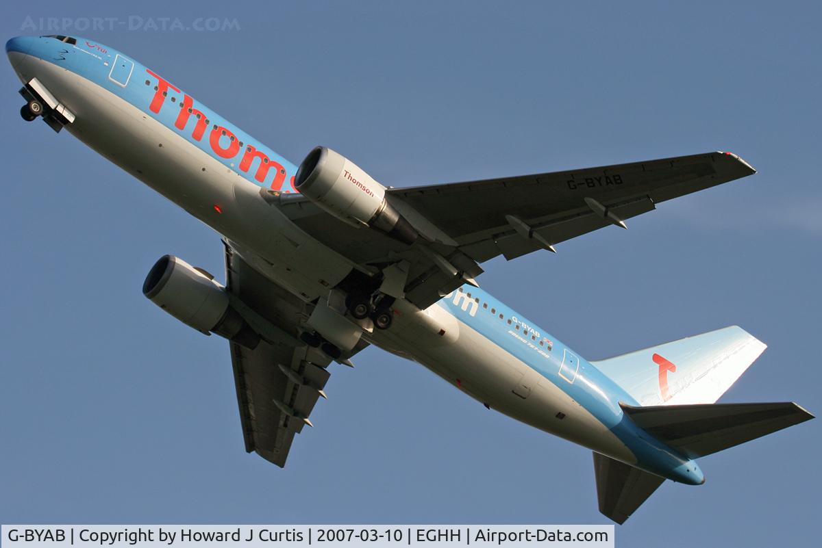G-BYAB, 1991 Boeing 767-204 C/N 25139, Thomosnfly.com