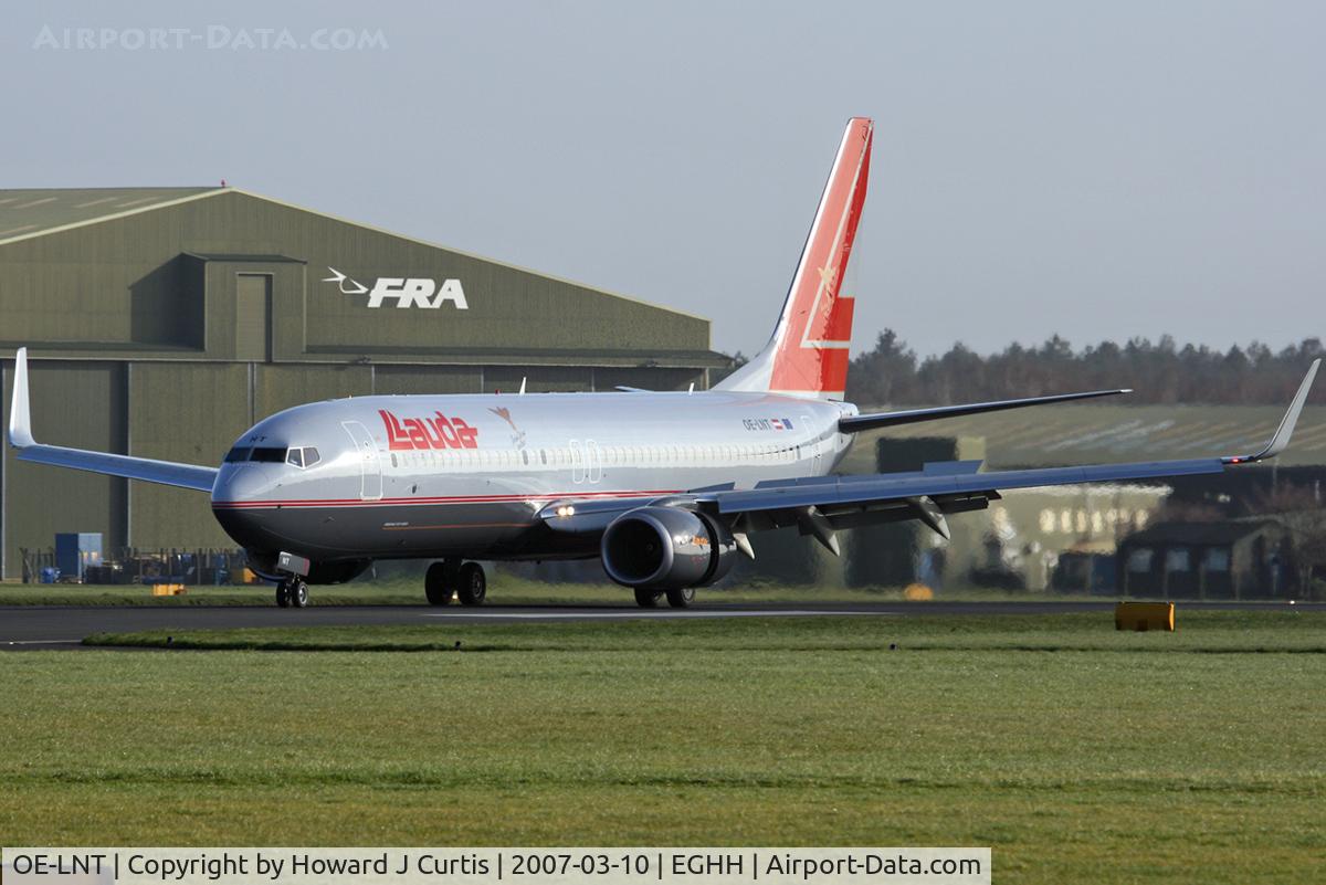 OE-LNT, 2006 Boeing 737-8Z9 C/N 33834, Lauda Air