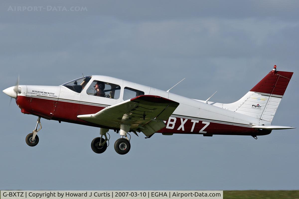 G-BXTZ, 1989 Piper PA-28-161 Cherokee Warrior II C/N 2841181, Privately owned.