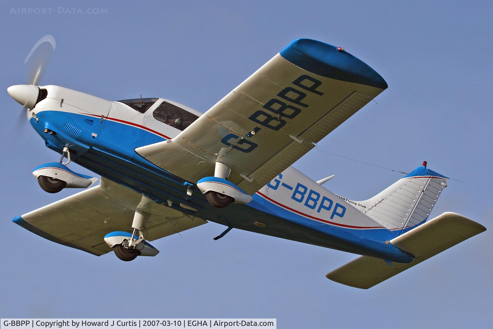 G-BBPP, 1973 Piper PA-28-180 Cherokee Archer C/N 28-7405007, Privately owned.