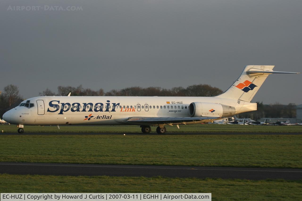EC-HUZ, 2001 Boeing 717-23S C/N 55066, Spanair, here for a resray