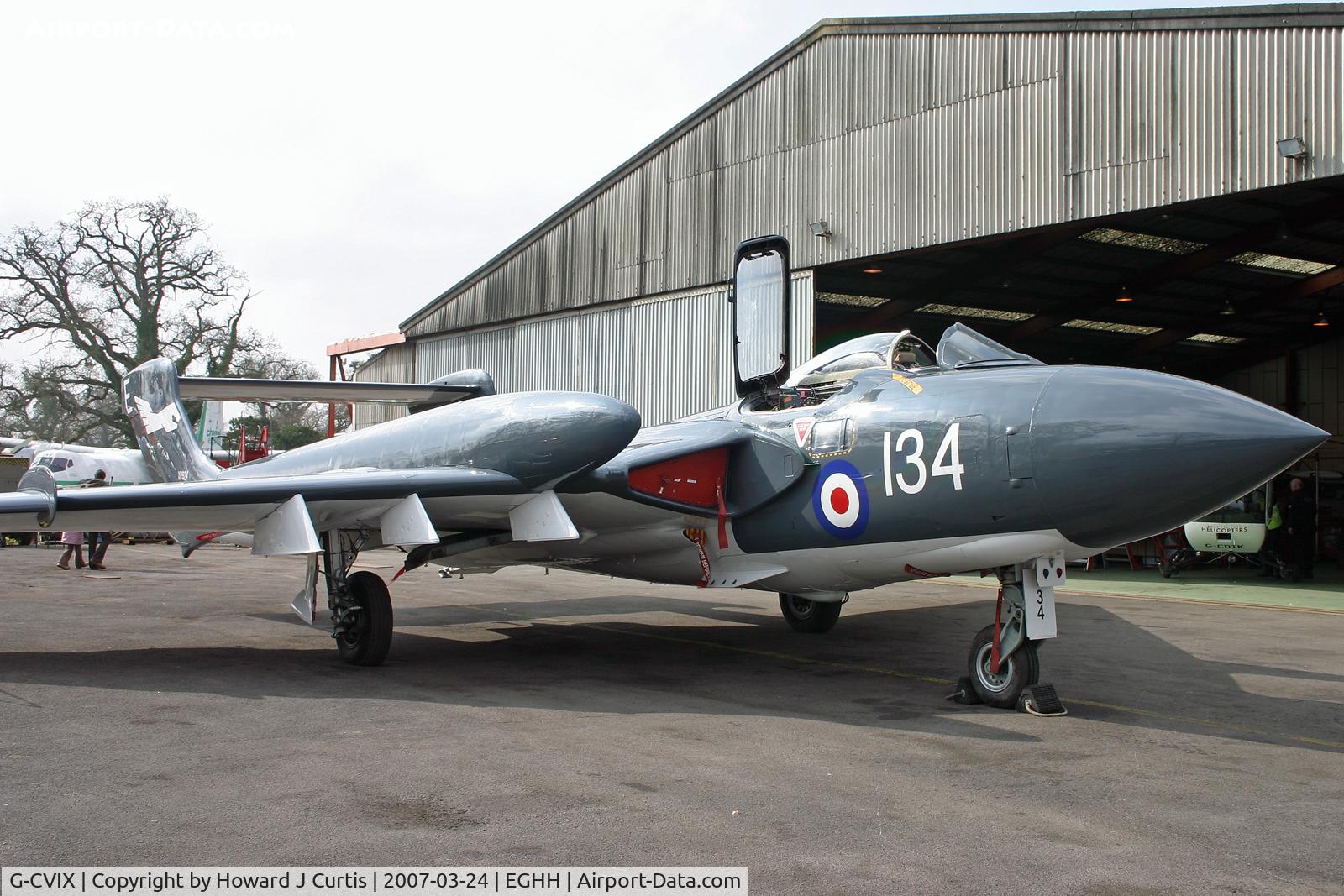 G-CVIX, 1963 De Havilland DH-110 Sea Vixen D.3 C/N 10132, Painted as XP924.