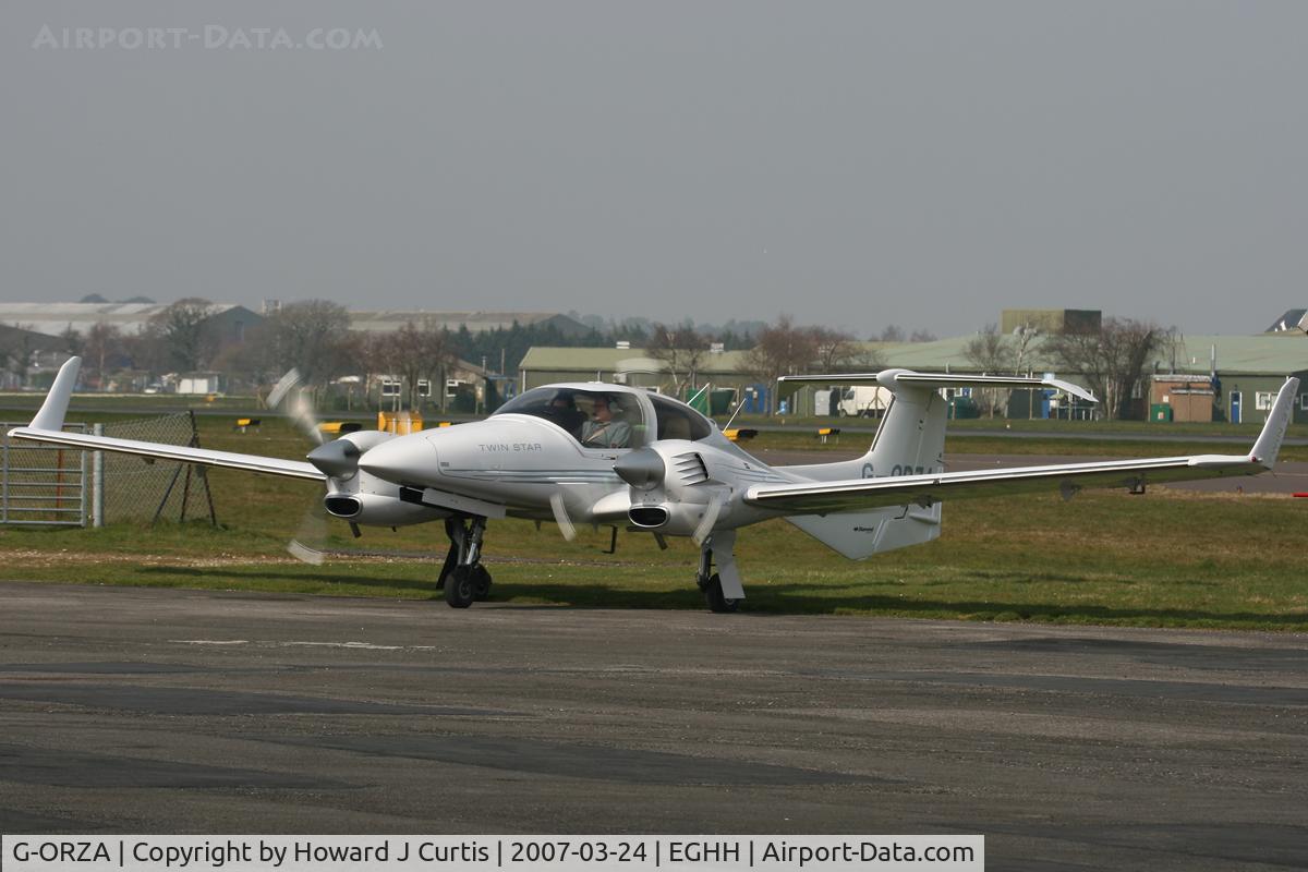 G-ORZA, 2005 Diamond DA-42 Twin Star C/N 42.062, Privately owned.