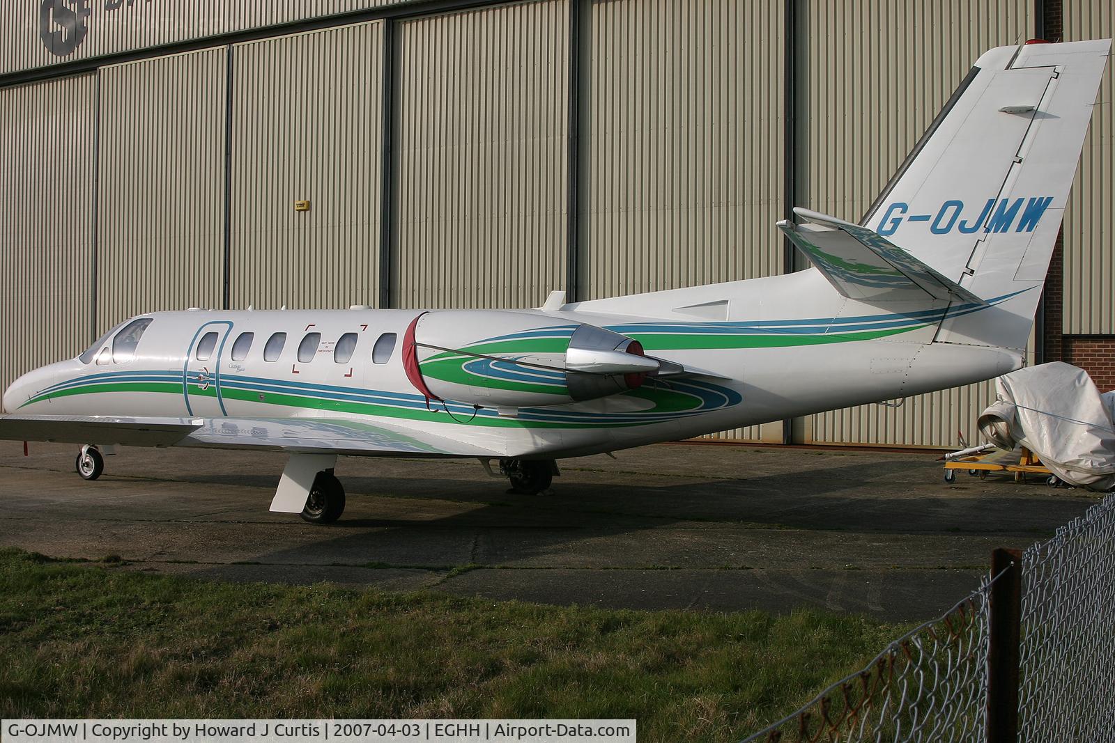 G-OJMW, 2002 Cessna 550 Citation Bravo C/N 550-1042, Corporate