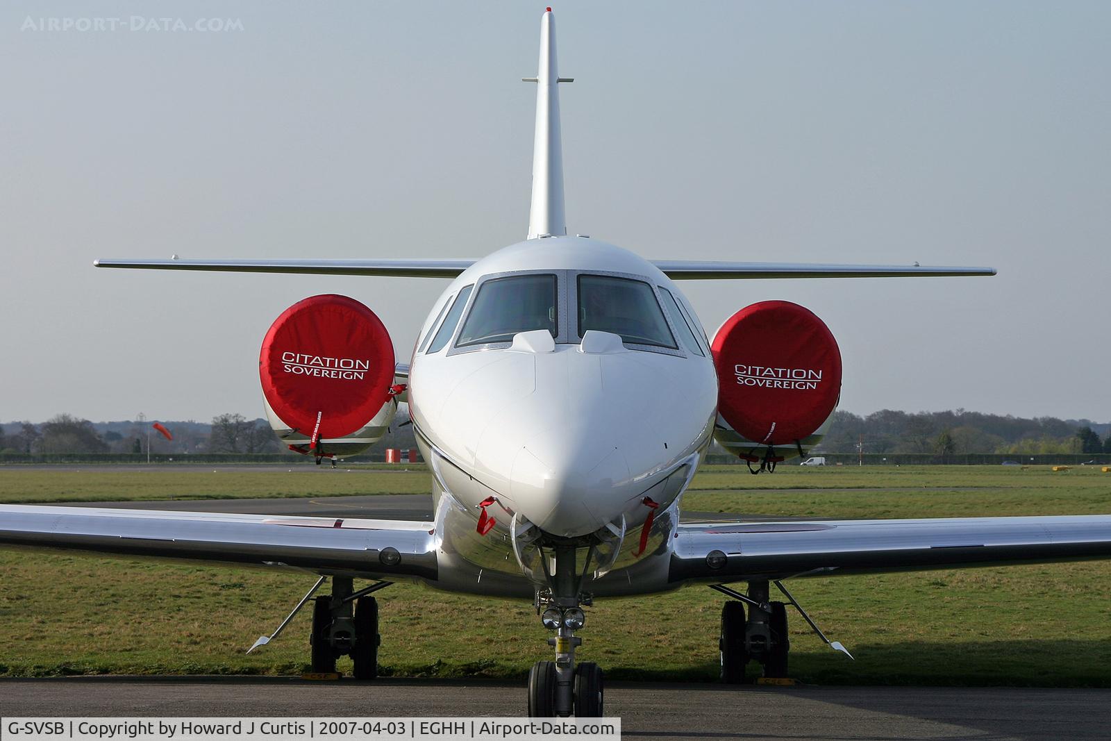 G-SVSB, 2006 Cessna 680 Citation Sovereign C/N 680-0094, Corporate