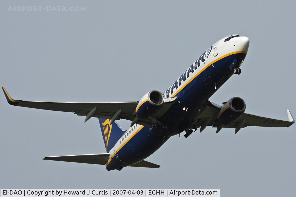 EI-DAO, 2003 Boeing 737-8AS C/N 33550, Ryanair