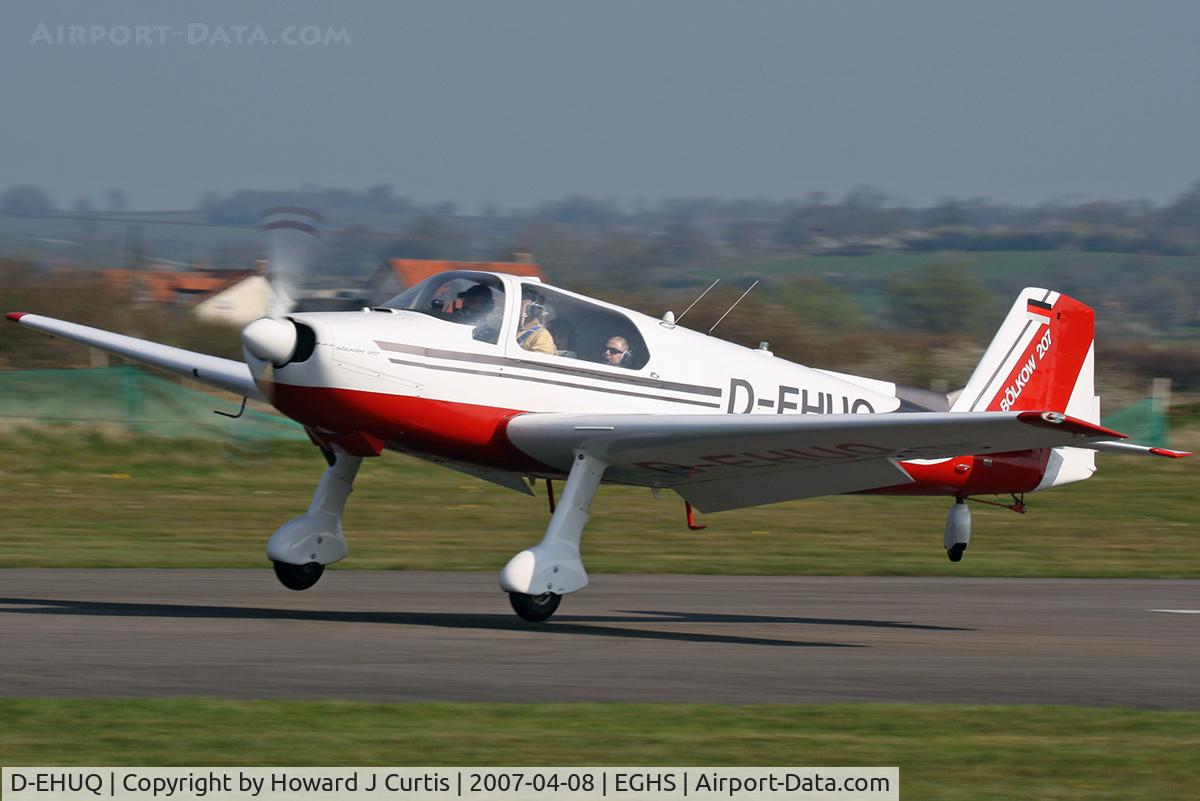 D-EHUQ, Bolkow Bo-207 C/N 207, At the PFA fly-in. Privately owned.