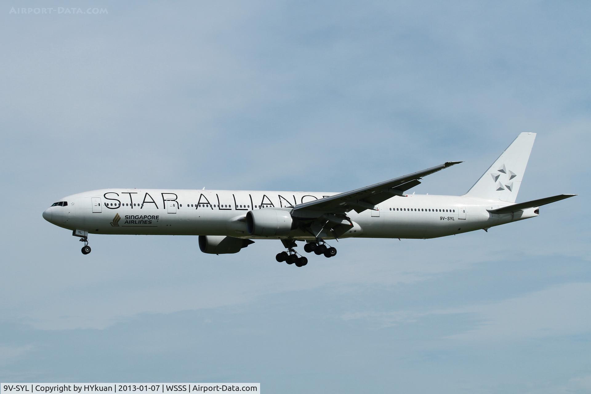9V-SYL, 2005 Boeing 777-312 C/N 33376, Star Alliance cs